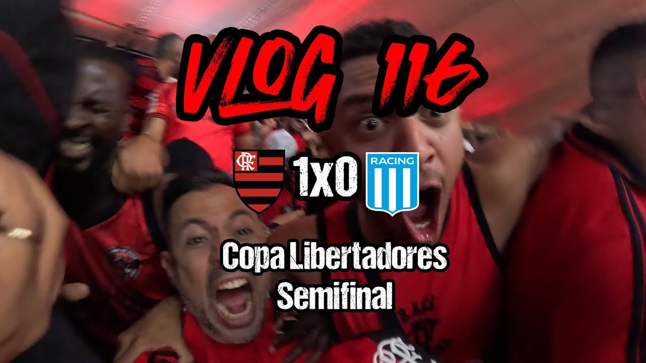 Copa Libertadores 2025 | Flamengo 1x0 Racing | Semifinal | VLOG 116
