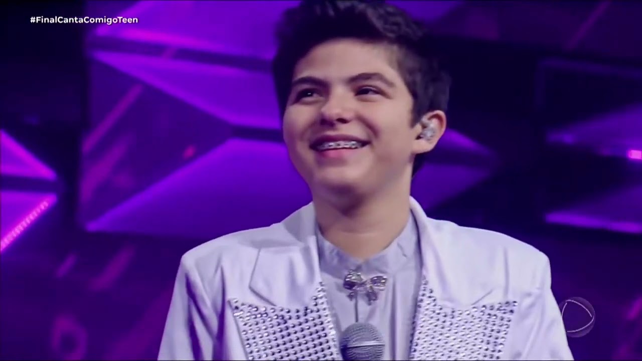 Felipe Sonnesso é o campeão cantando Earth Song de Michael Jackson | CANTA COMIGO TEEN