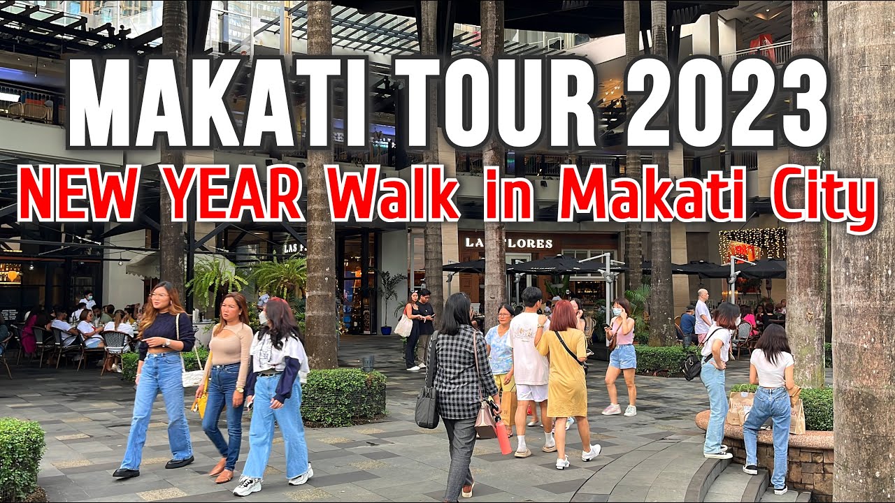 2023 Walking Tour in MAKATI CITY, Philippines | Exploring Streets & Shopping Malls of Ayala Makati
