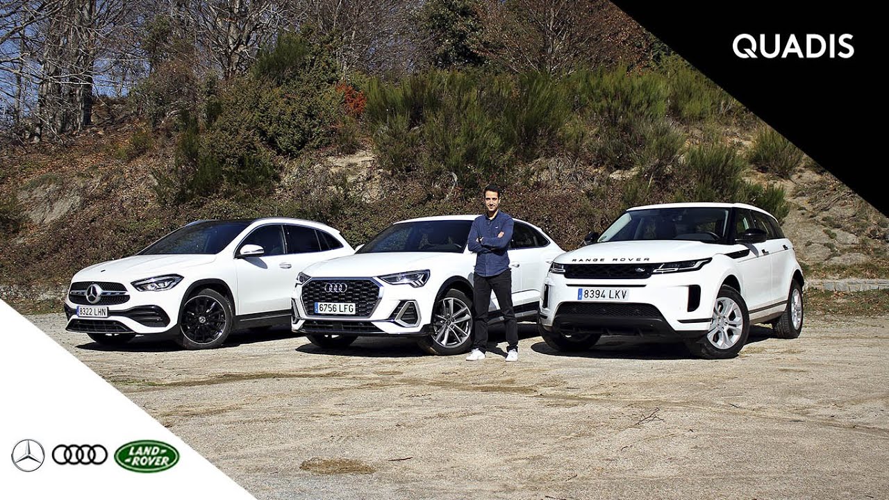 Mercedes-Benz GLA vs Audi Q3 Sportback vs Range Rover Evoque | Comparativa | Quadis.es