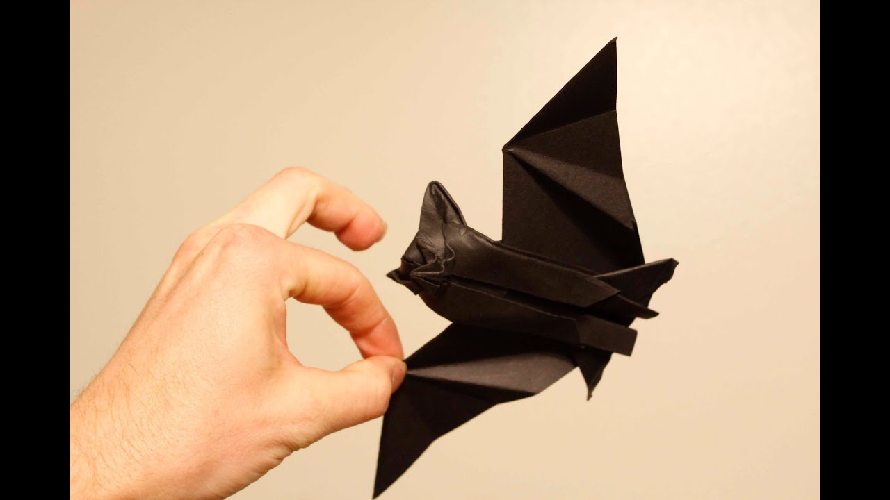 Origami Bat tutorial part2