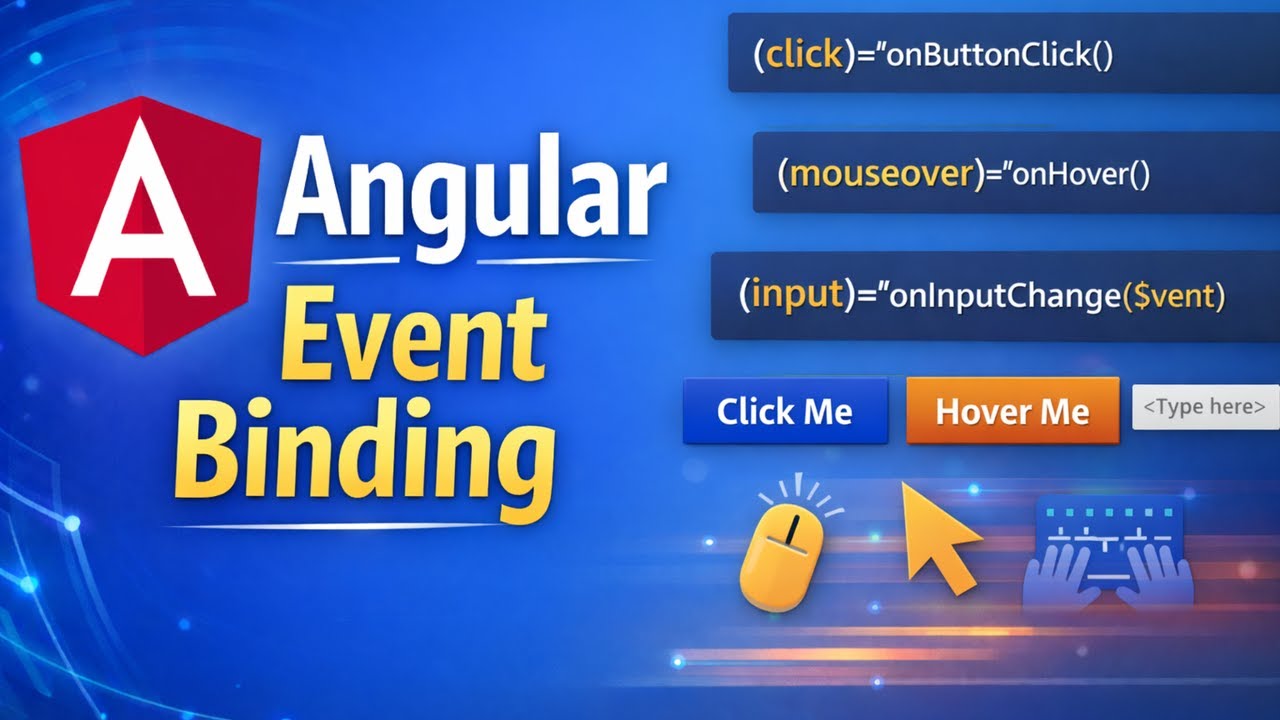 Объяснение привязки событий в Angular на реальных примерах | Взаимодействие с пользователем в Ang...