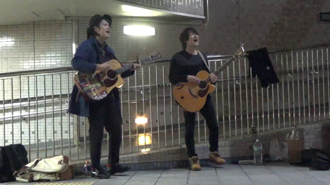 ①「チェリー（カバー）」遊吟 @2017.10.29 松江駅地下