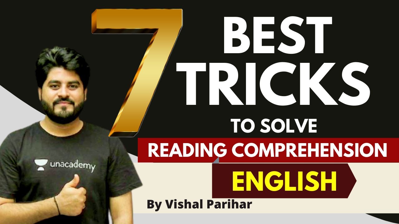 7 Best Tricks to solve Reading Comprehension | English By Vishal Parihar sir