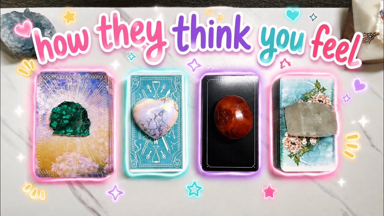 How Do They Think You Feel About Them Right Now? Pick a Card Love Tarot Reading✨
