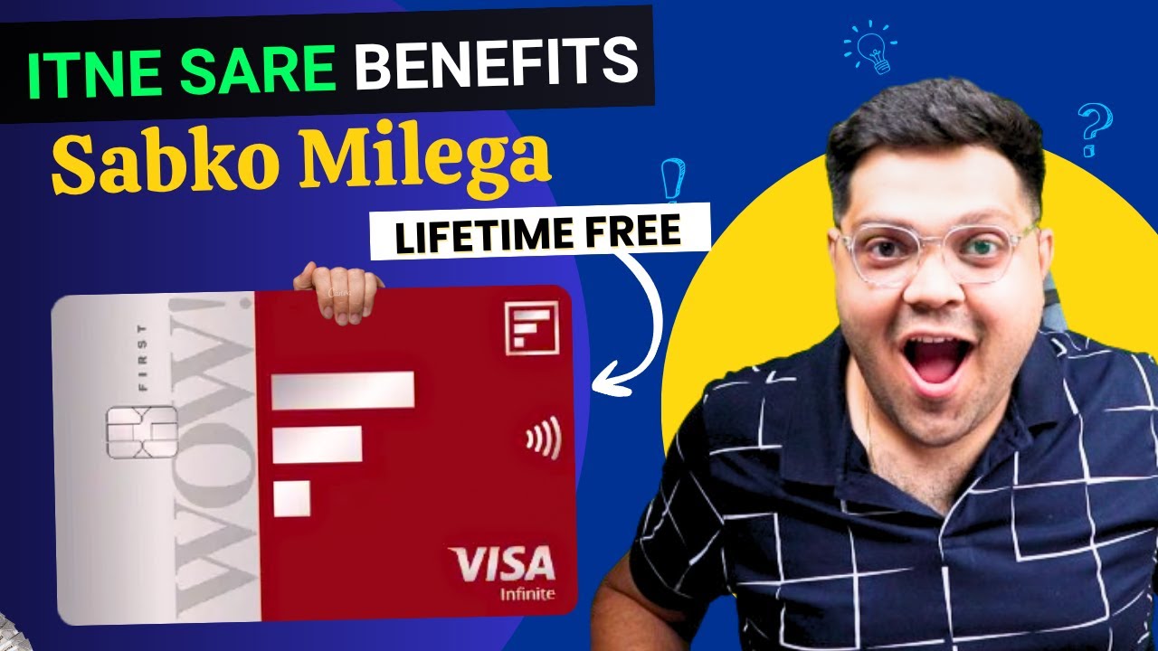IDFC First Bank WOW Credit Card Full Detail 2025 🔥 | Benefits & Features