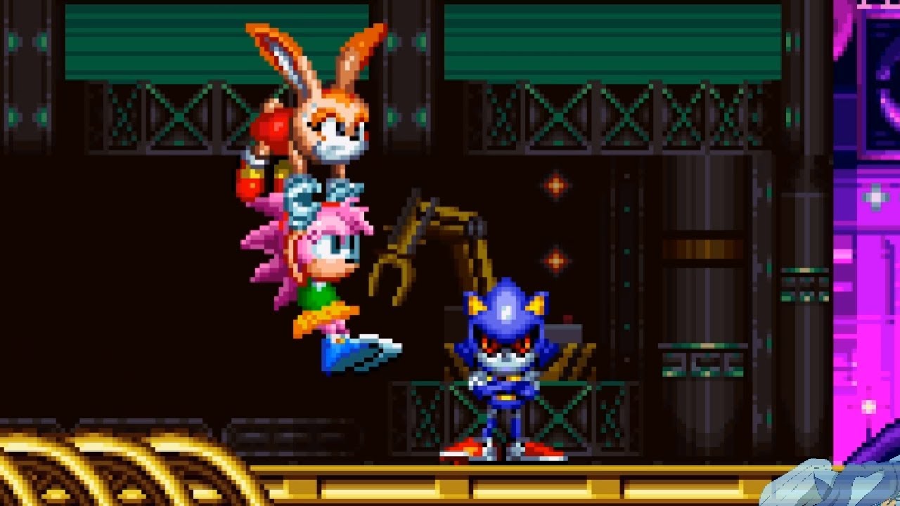 Amy and Cream Edition ✨ Sonic Mania Plus mods ~ Gameplay