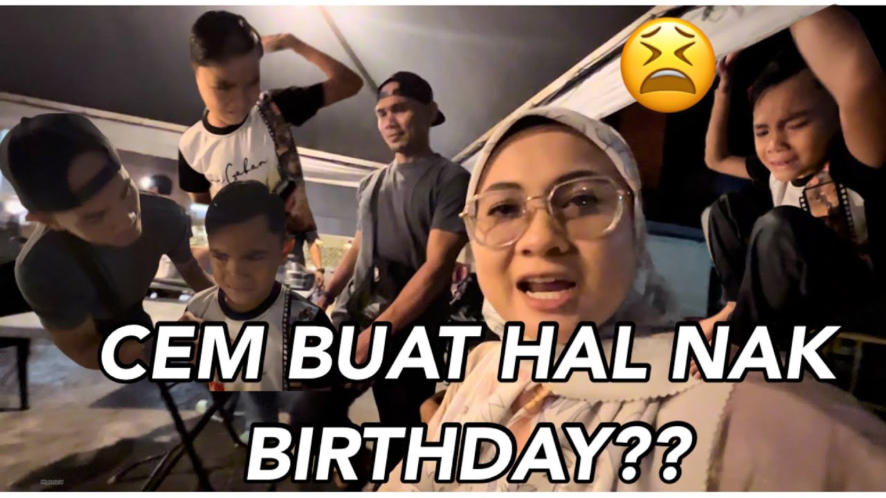 Nah!! Mama belanja cem mengamok 10minit nak besday mknn byk2