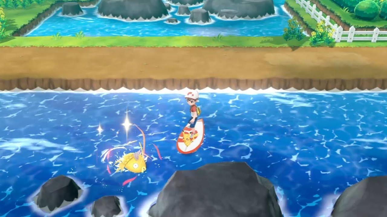 How to find Shiny Magikarp in Pok&eacute;mon Let's Go Pikachu
