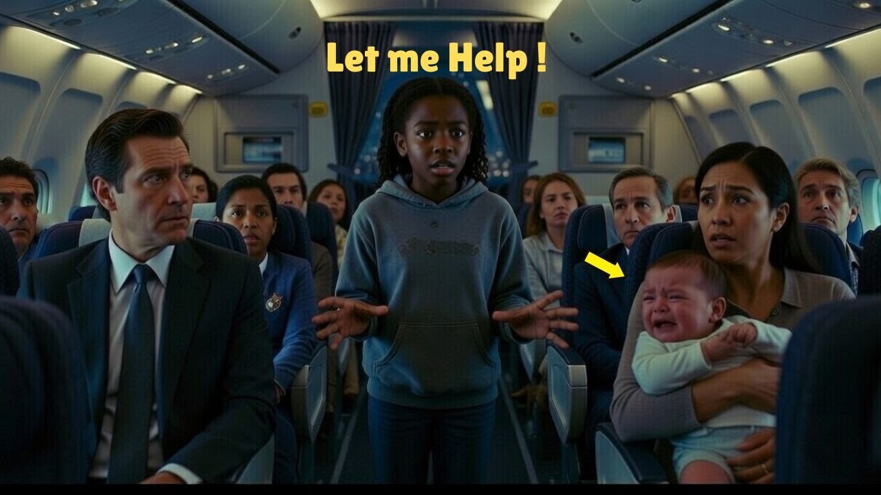 A Millionaire’s Son Lost Control Mid Flight — Then a Poor Black Girl Did the Unthinkable