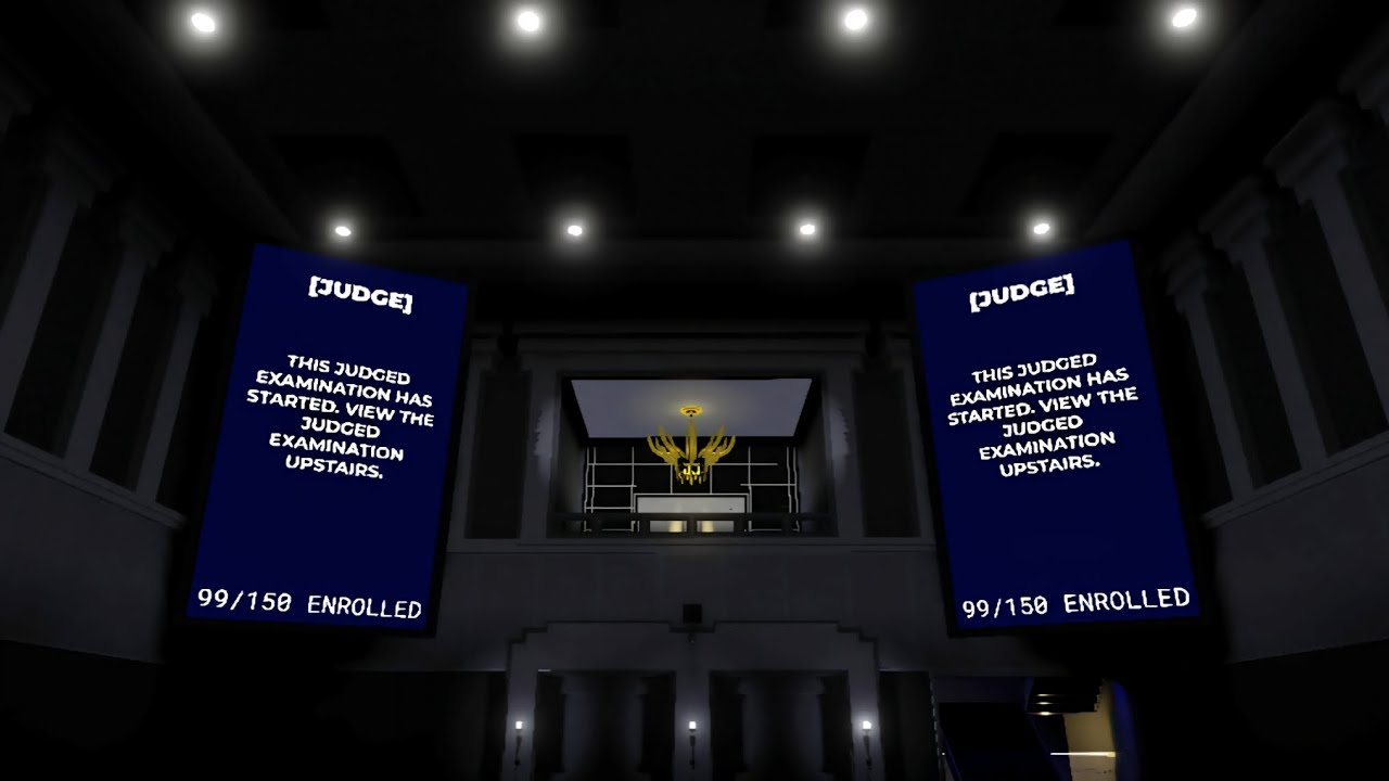 [Roblox] The Trials: Judged Examinations (1st Day) HHS Session 02-27-25 Live Event Game Night