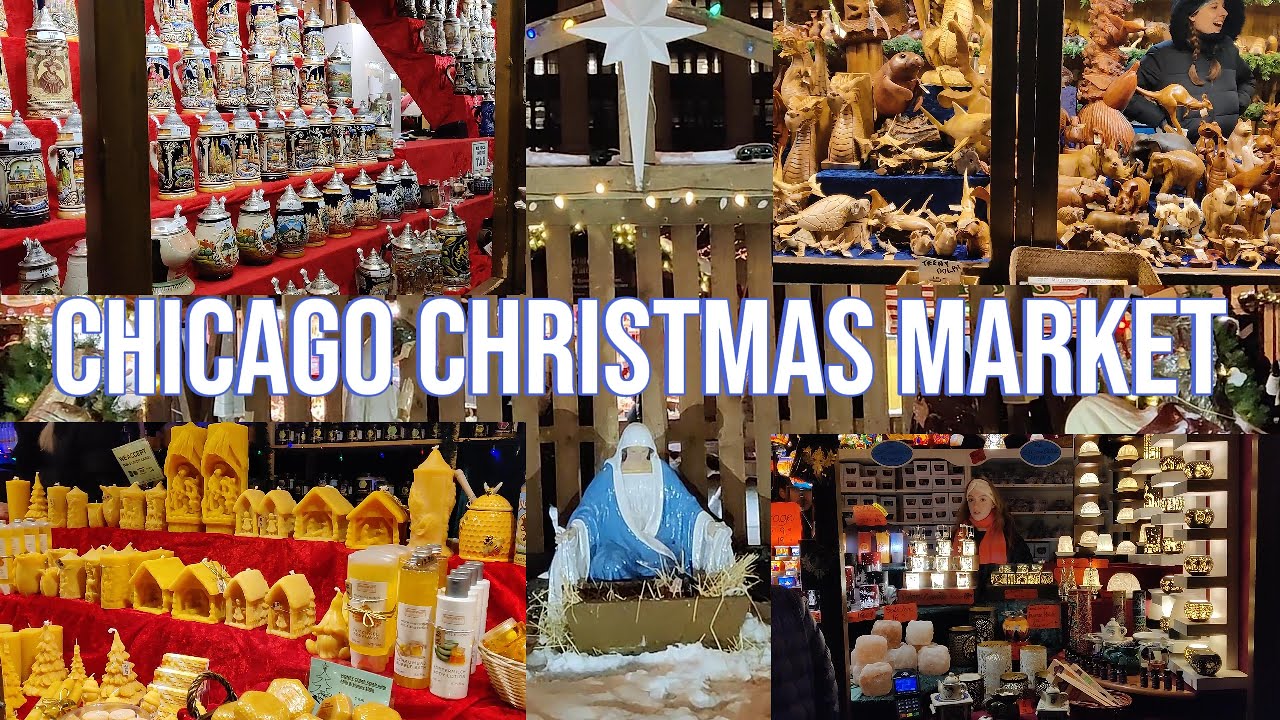 Chicago Christmas Market 2025 | Full Tour of Christkindlmarket & Holiday Lights #christmas #chicago
