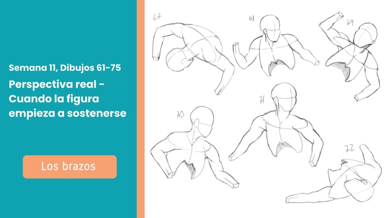 Figura en perspectiva · Mantener coherencia en poses complejas