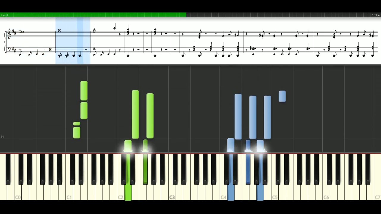 Bob Marley - Jammin [Piano Tutorial] Synthesia