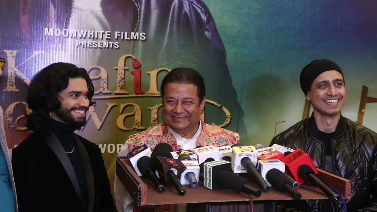 Anup Jalota launched Suharssh Raaj debut song  Kaafir Deewana, directed by Devashish Sargam