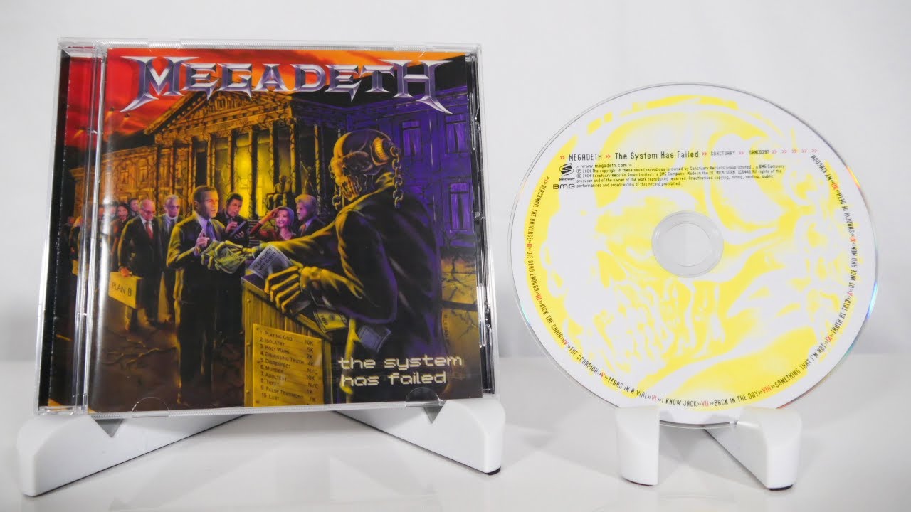 Megadeth - The System Has Failed CD Unboxing