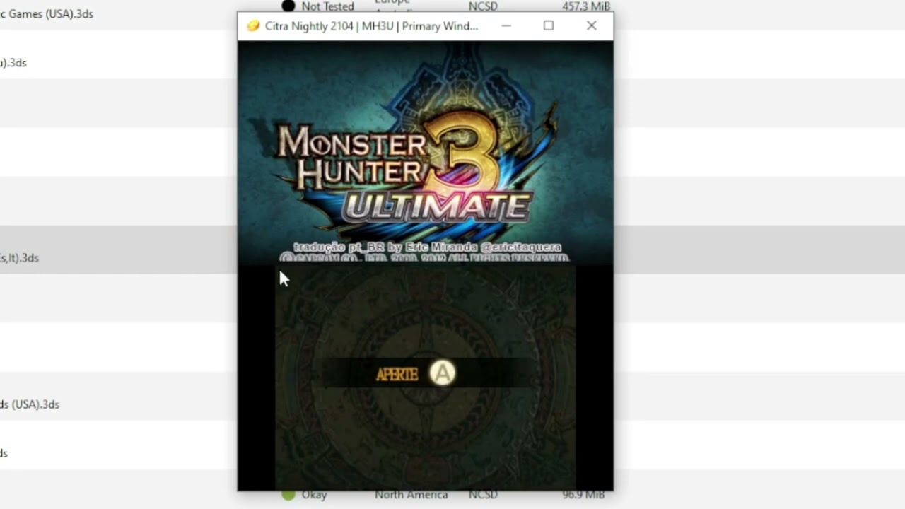 Monster Hunter 3 Ultimate pt_BR v0.0.0.4-beta
