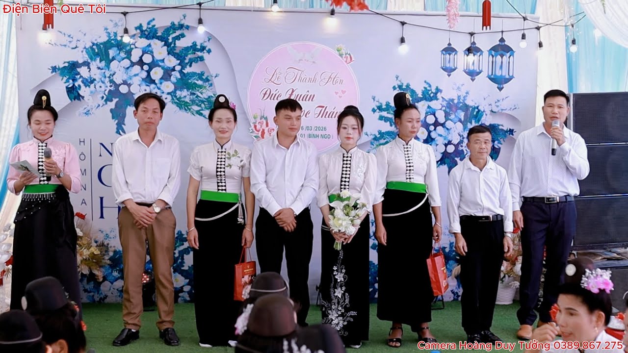 TOÀN CẢNH LỄ THÀNH HÔN ĐỨC XUÂN & NGỌC THẢNH BẢN NA DÔN XÃ NÚA NGAM ĐIỆN BIÊN