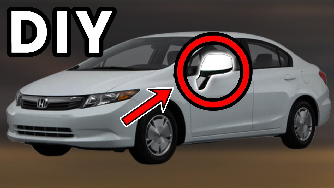 DIY 2012-2015 Honda Civic Side Mirror Removal | How To Remove Honda Civic Side Mirror