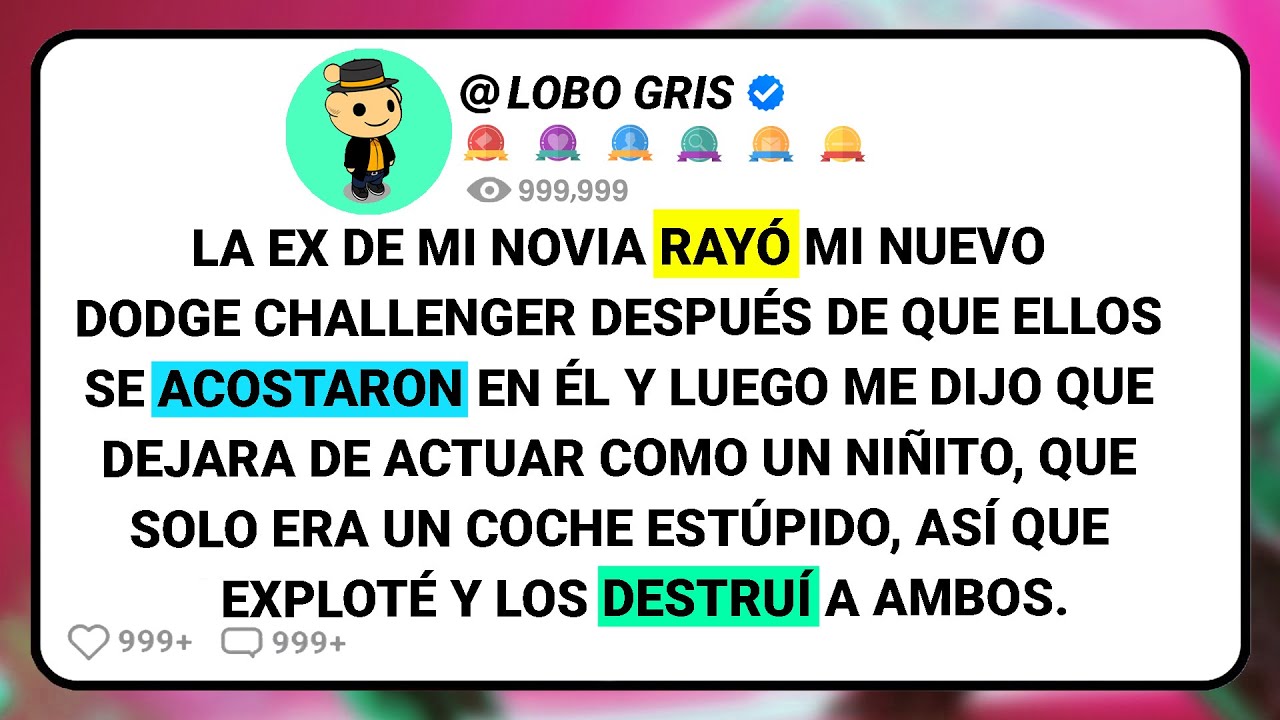 La Ex De Mi Novia Rayó Mi Nuevo Dodge Challenger Después De Que Ellos Se Acostaron En Él Y Luego...