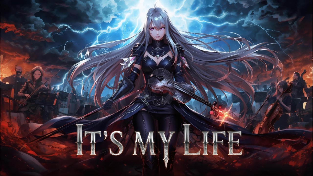 It's My Life (Female Version) | Symphonic Heavy Metal Anthem🔥 Powerful Female Vocal | Epic Nightcore