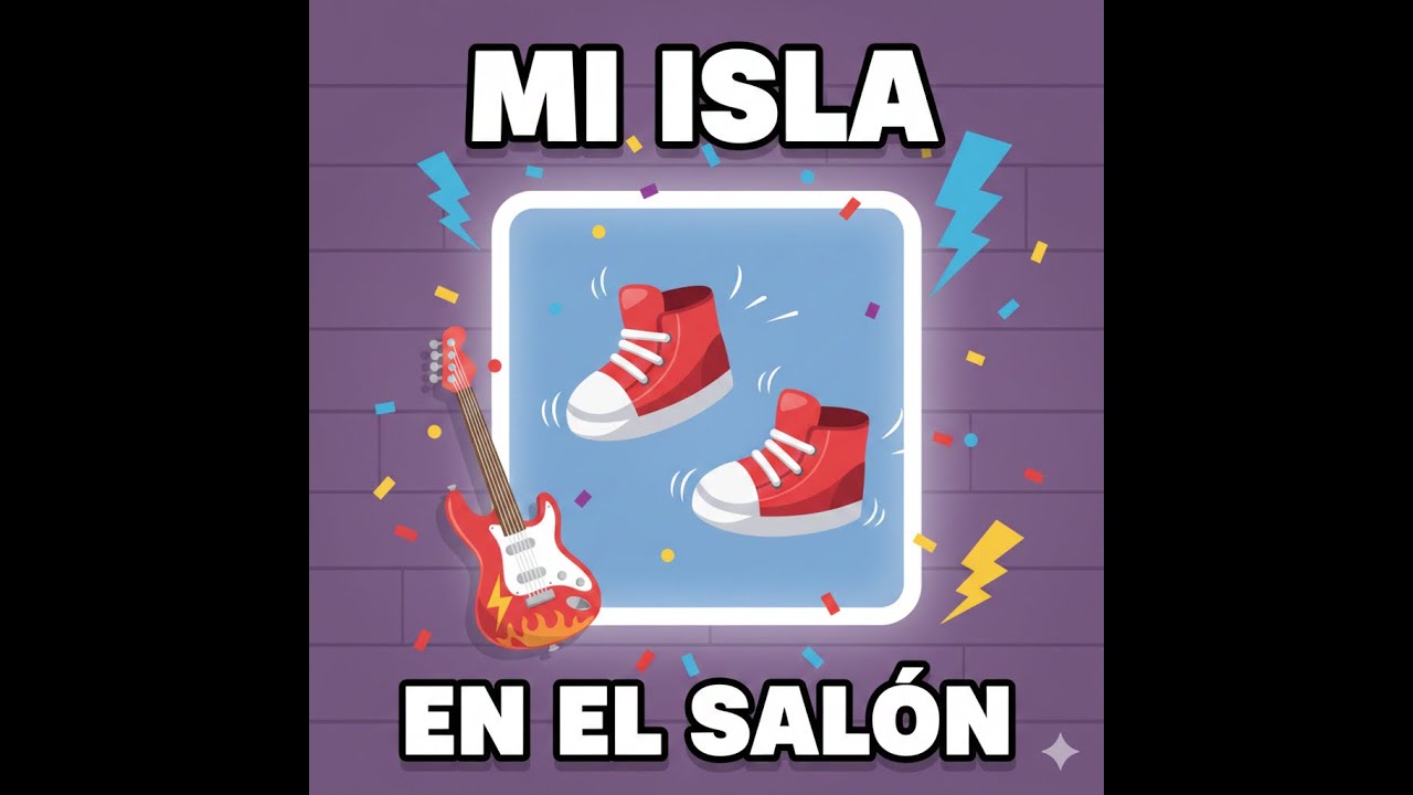MI ISLA en el SALÓN 🤘 | Rock & Roll de Motricidad (3–8) | ¡Sin Correr!