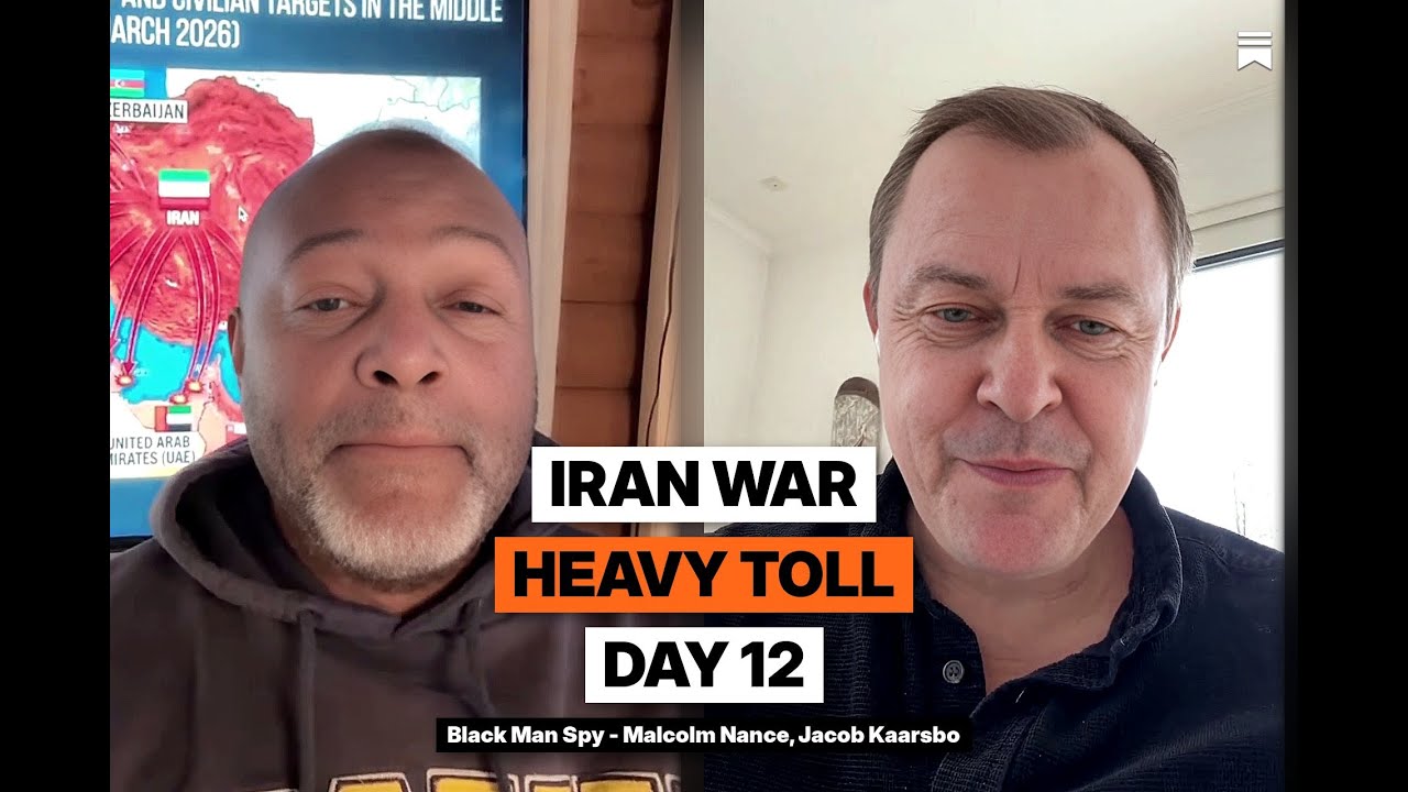 US-IRAN WARCAST -  DAY 12- w/ Malcolm Nance & Jacob Kaarsbo
