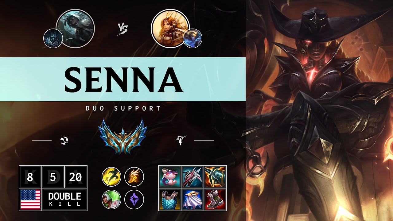 Senna Support vs Leona - NA Challenger Patch 14.14