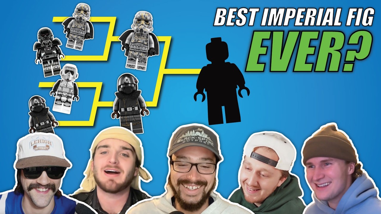 What's the BEST LEGO Star Wars Imperial Minifig Ever? w/ Rodrigo Blankenship