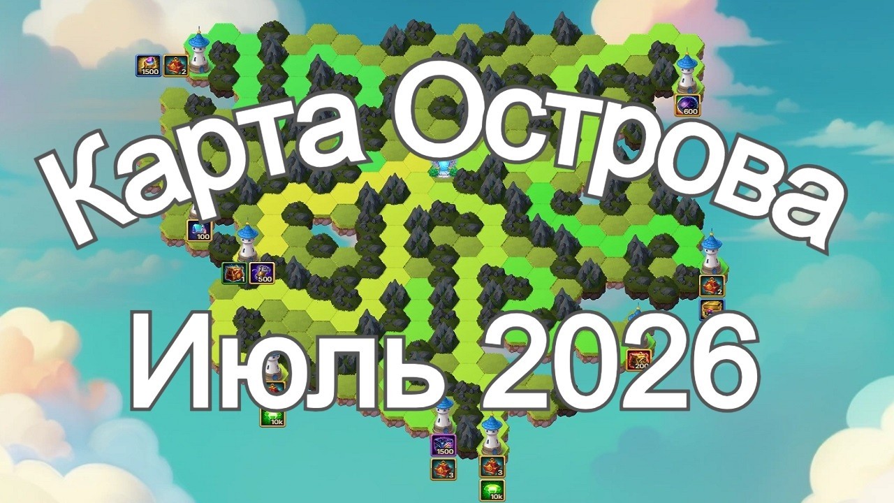 Хроники Хаоса Карта Острова Июль 2026