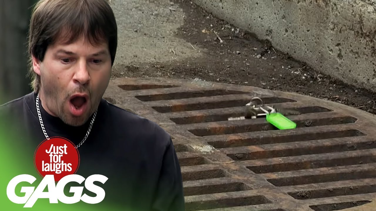 Dropping Car Keys In A Sewer Prank