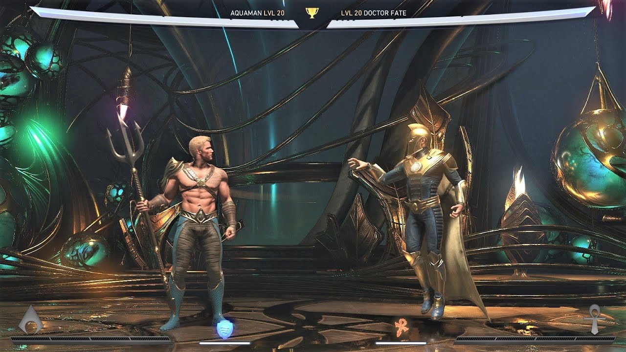 Aquaman vs Doctor Fate (Hardest AI) - Injustice 2