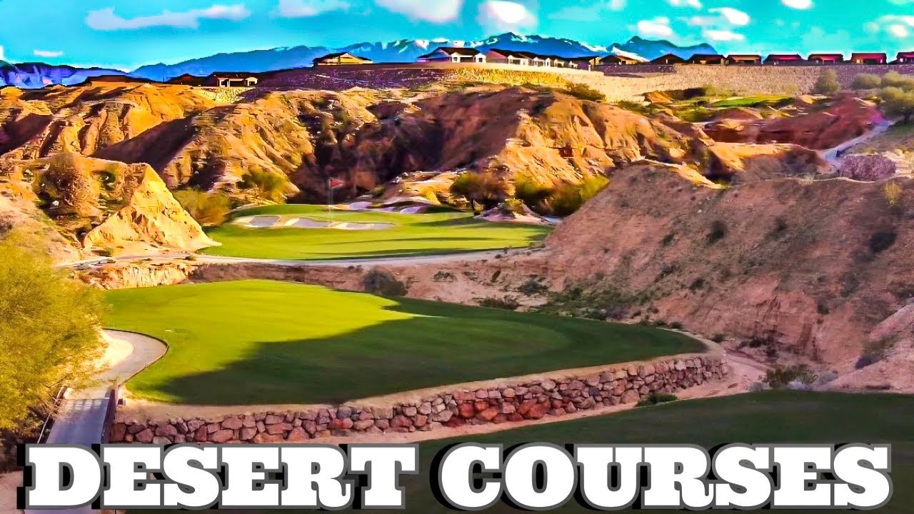 The MOST Stunning Desert Golf Course Flyovers!