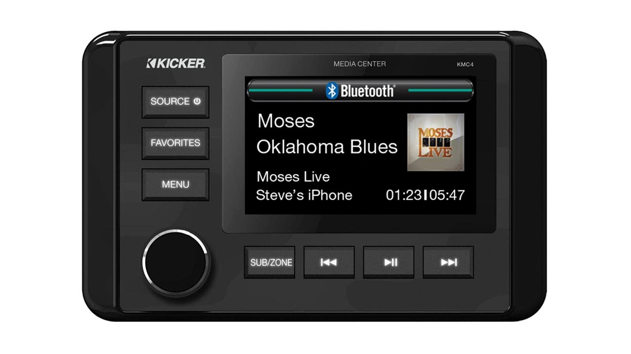 KICKER KMC4 Marine Radio Deep Dive