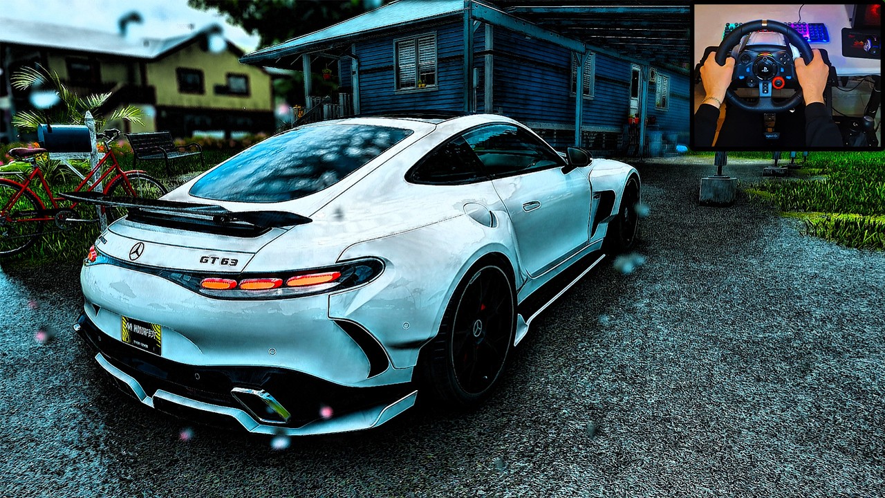 MERCEDES AMG GT 63 | The Crew Motorfest | LOGITECH G29 STEERING WHEEL + LOGITECH shifter Gameplay