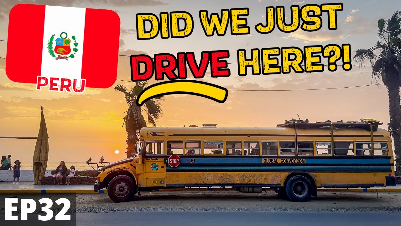 We Drove an American School Bus to PERU! (Alaska to Argentina)
