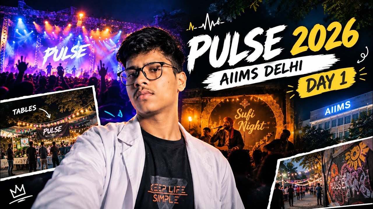 Pulse day 1 AIIMS DELHI 😱😱
