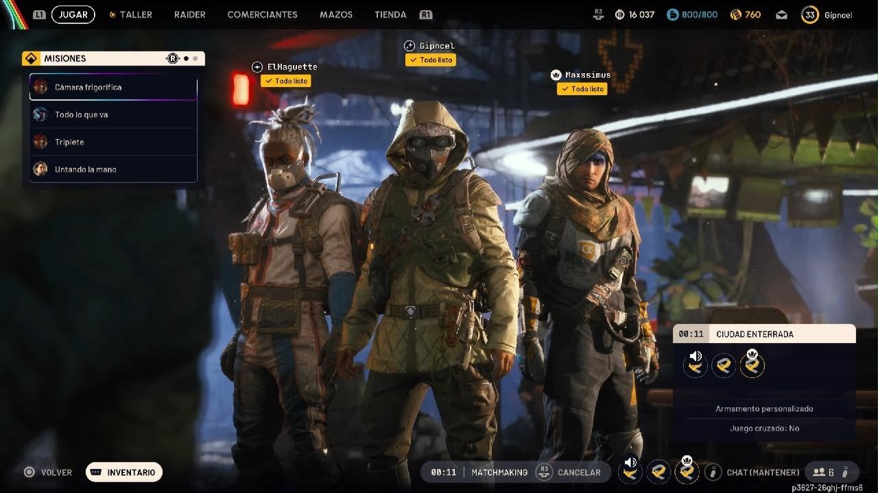 ARC Raiders Una con los compis