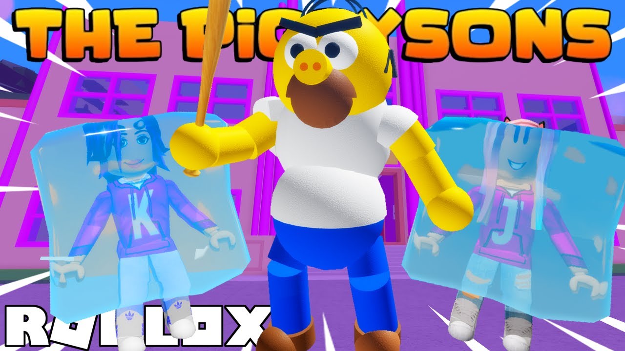 PIGGYSON HAS FROZEN US! / Roblox