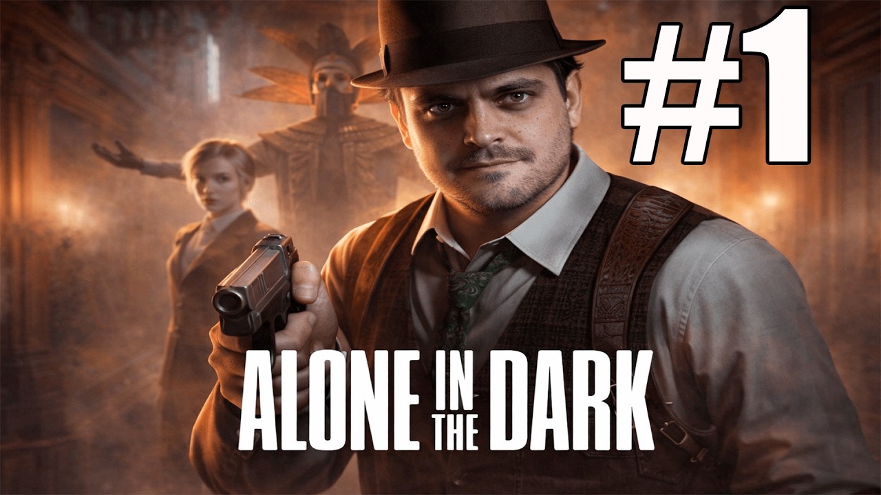 INVESTIGANDO UM LUGAR DE LOUCOS! - ALONE IN THE DARK - Parte 1