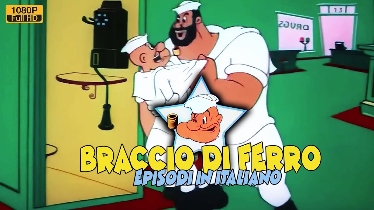 Braccio di ferro | EPISODI IN ITALIANO | IO NON HO PAURA