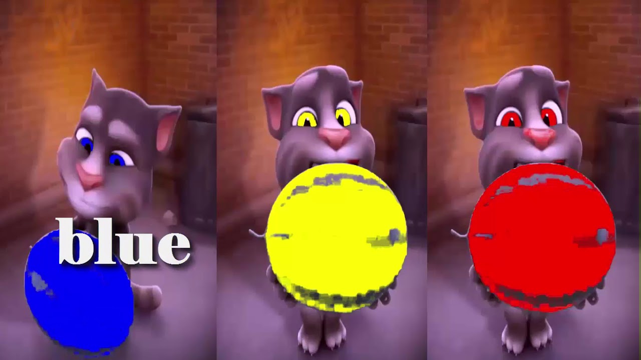 Learn Colors with My Talking Tom Colors for Children Animation Education Cartoon Compilation P29