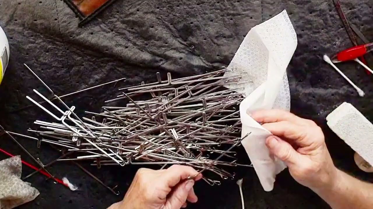 Basic Cleaning of a Brother 260 Knitting Machine Bed
