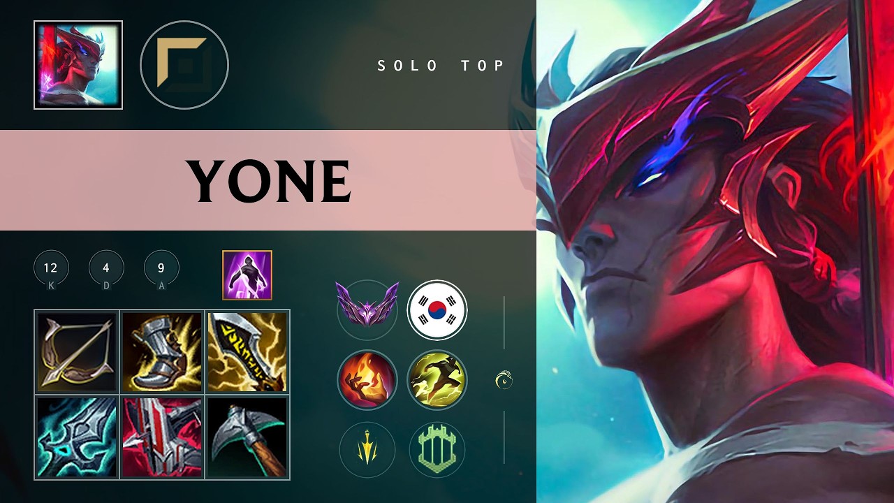 Yone Top vs Gragas - KR Master Patch 26.10