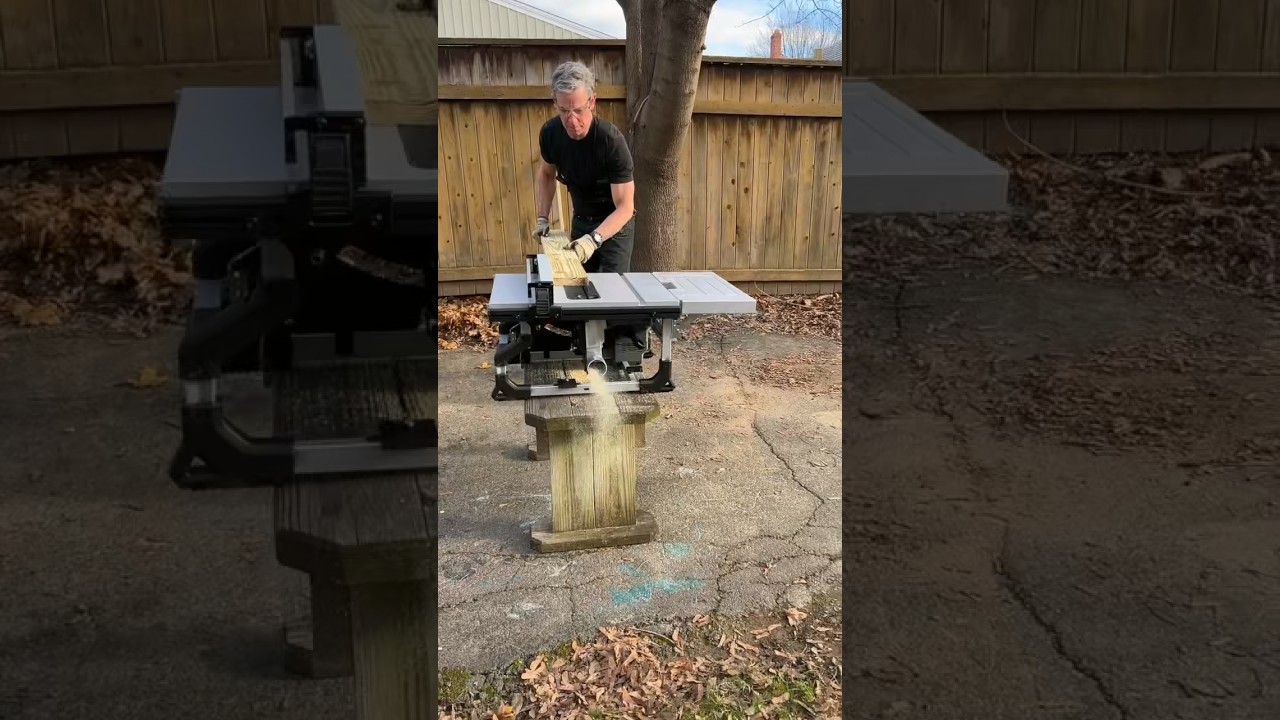 Watch the new FLEX Tools table saws in action