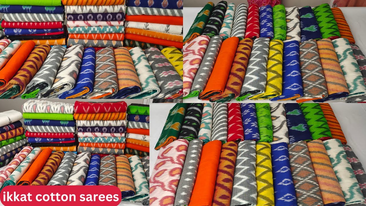ikkat cotton sarees with price | #ikkatcotton sarees |pochampally mercerized cotton sarees
