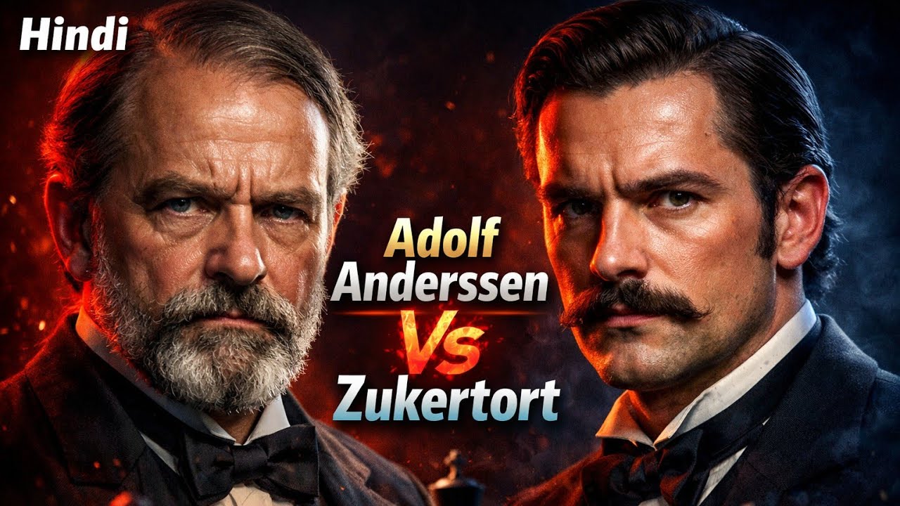 Adolf Anderssen Vs Zukertort | 19वीं सदी की बेमिसाल टक्कर