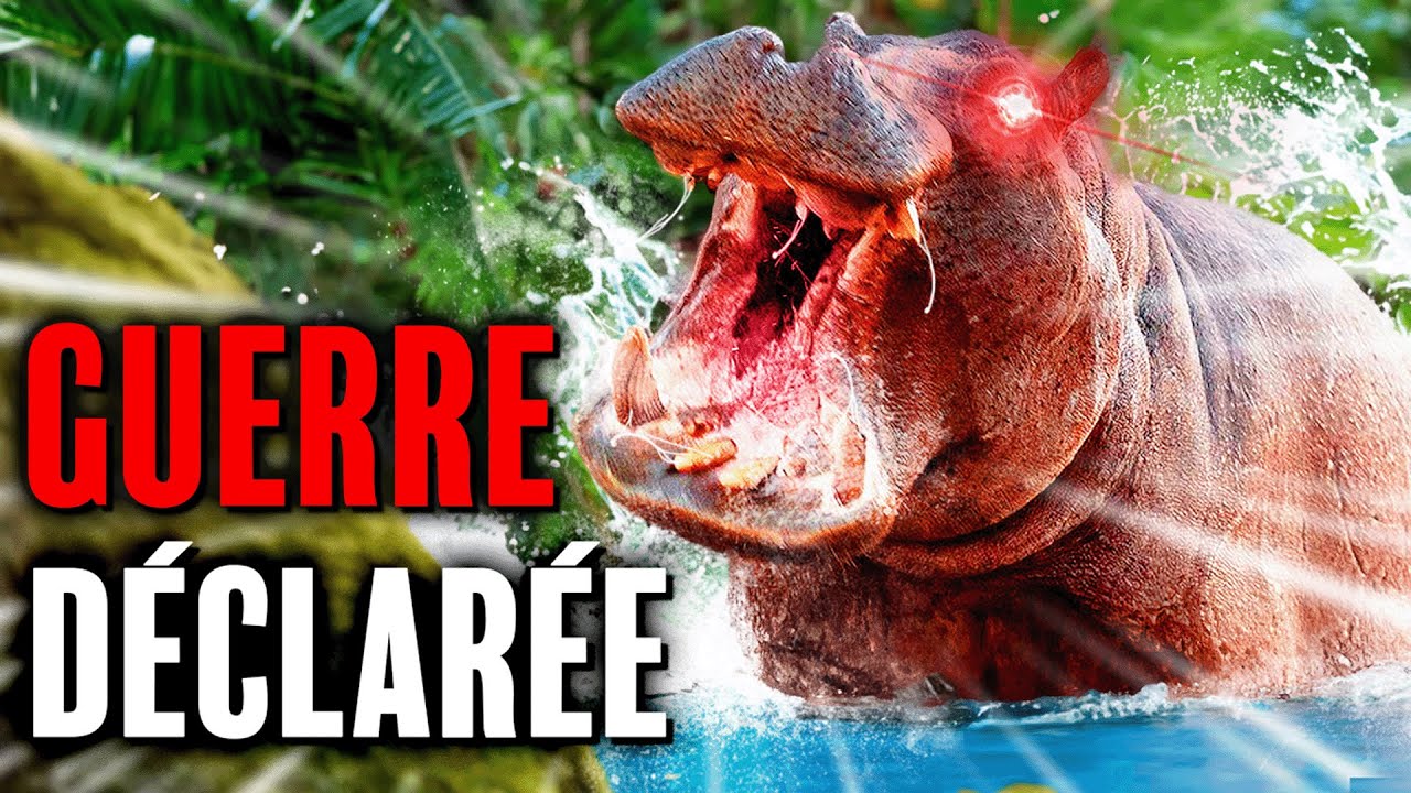 La Colombie Déclare la Guerre Aux Hippopotames de la Cocaïne