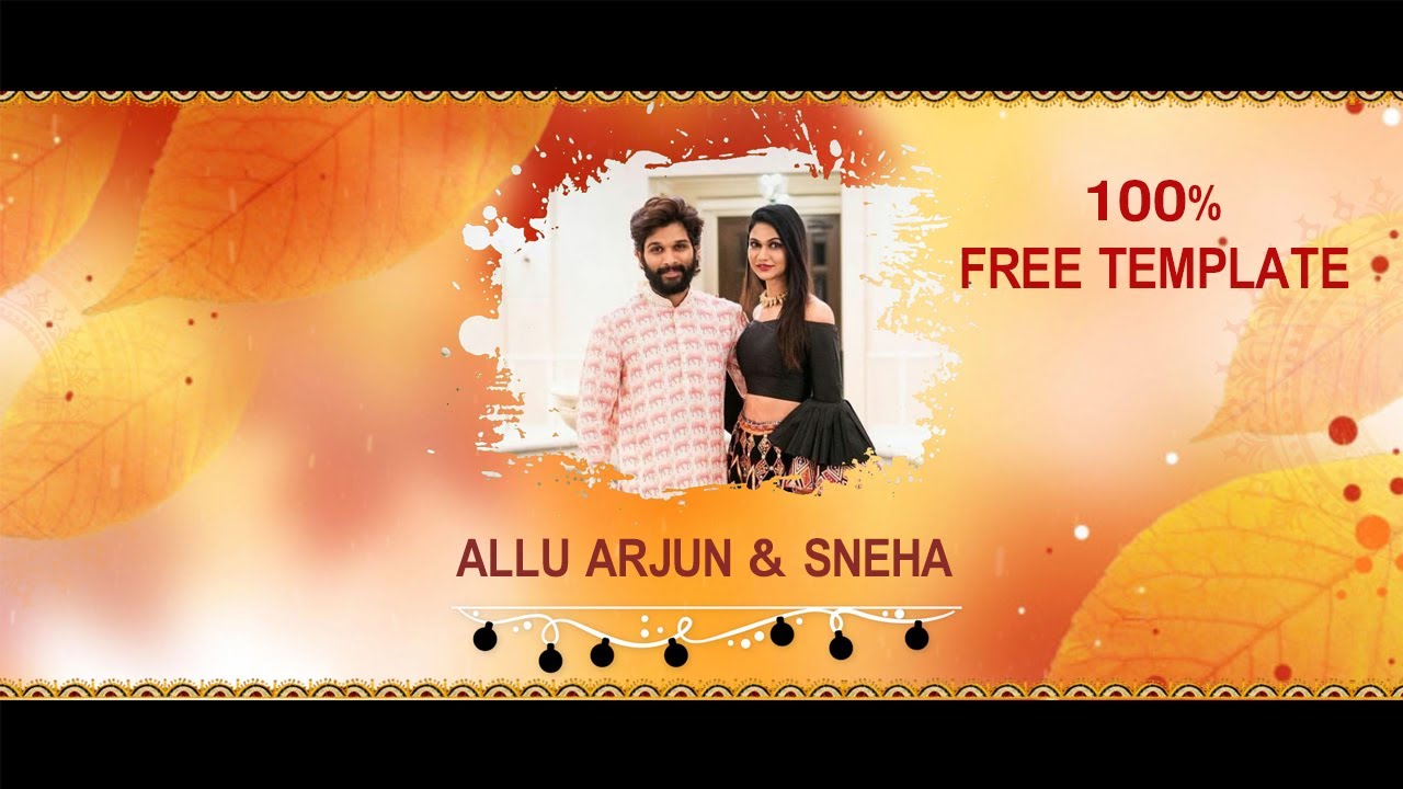 Latest Wedding Invitation Video Without Text | Free wedding Green Screen 2022 | Link In Description