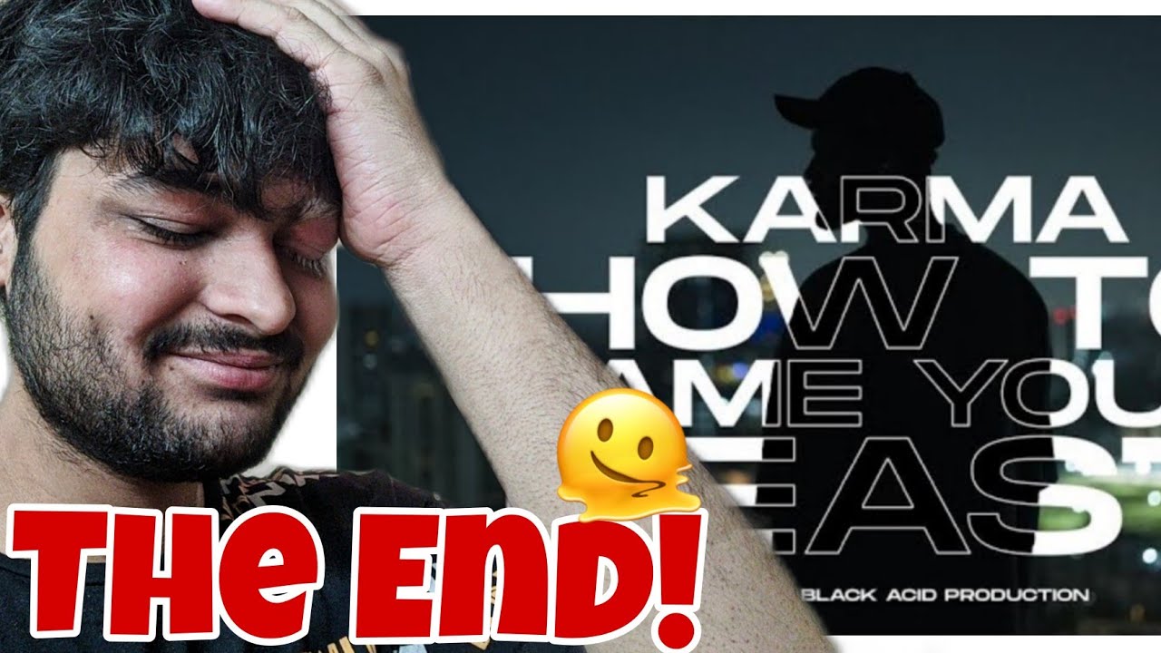 KARMA - HOW TO TAME YOUR BEAST | Prod. BY BLUISH MUSIC | Yash Reacts
